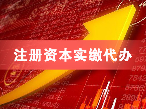 萍乡注册资本实缴代办